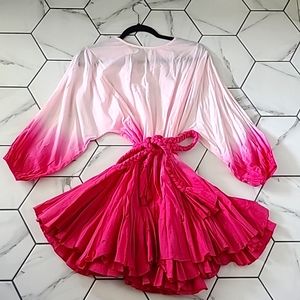 Ombre mini dress